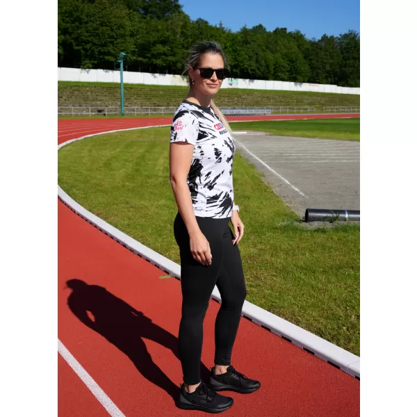  Dámske funkčné tričko premium ALTISPORT x CZE VOJ/ALW036TR01 ABSTRAKCIA 