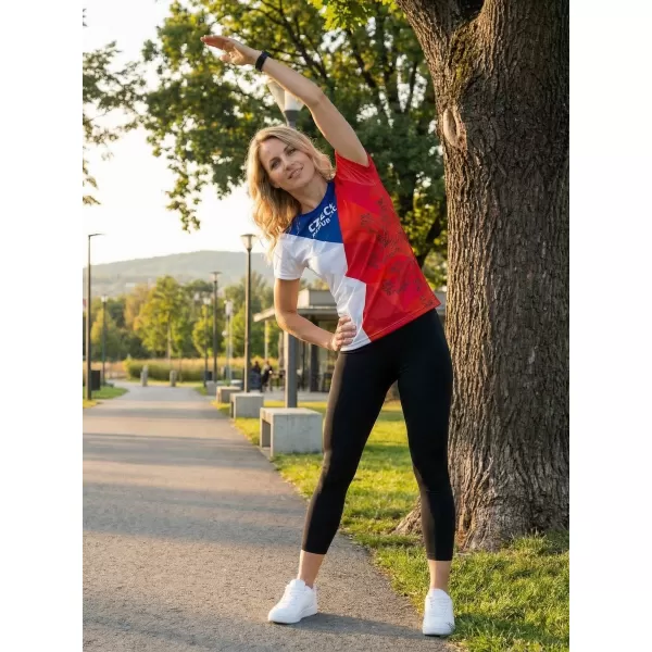  Dámske prémiové funkčné tričko ALTISPORT x CZE VOJ/ALW032TR01 TVAROV 