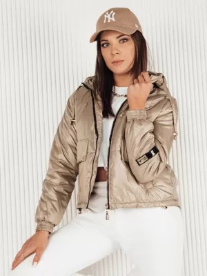 Dámska bunda DSTREET ARON TY4112 KARAMEL