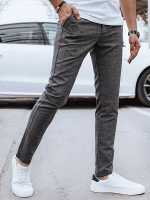 Pánske nohavice DSTREET UX4406 TMAVO ŠEDÁ