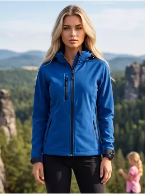 Dámska softshellová bunda ALTISPORT NP/ALW125 KRÁĽOVSKÁ modrá