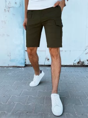 Pánske šortky DSTREET SX2432 ZELENÁ