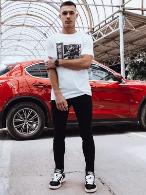 Pánske tričko DSTREET RX5463 BIELA
