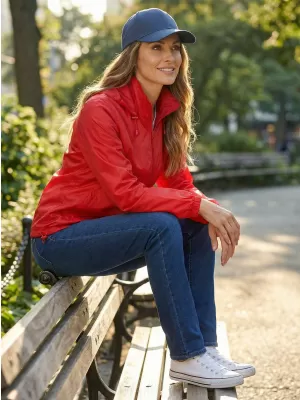 Unisex vetrovka ALTISPORT NP/ALU425 červená