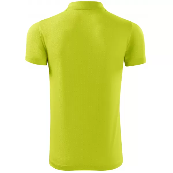  Pánske tričko golierom ALTISPORT NoPrint NP/ALM712 LIME 