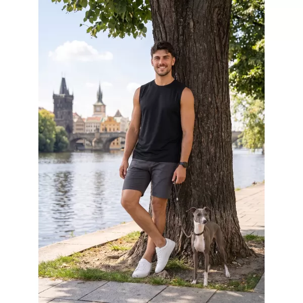  Pánske funkčné tielko ALTISPORT NoPrint NP/ALM028 čierna 