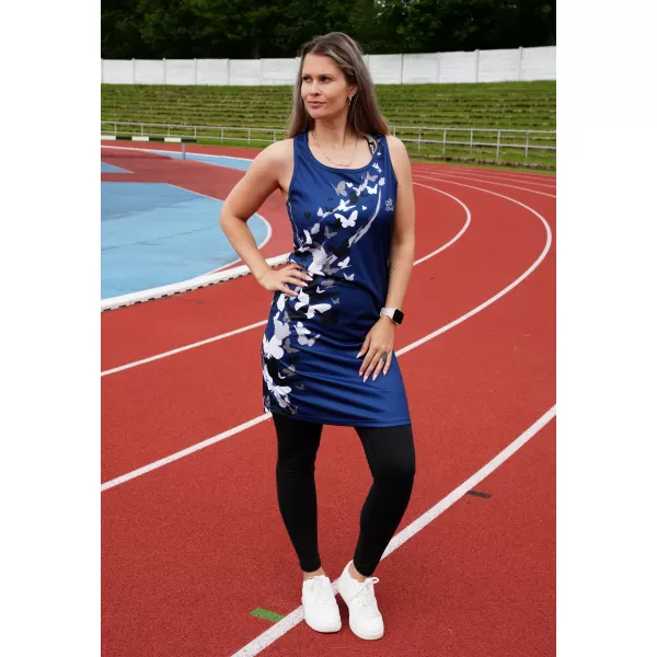  Dámske funkčné tielkové šaty premium ALTISPORT VOJ/ALW022SAT01 NAVY 