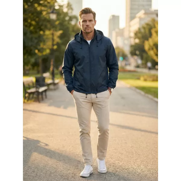  Unisex vetrovka ALTISPORT NP/ALU425 NÁMORNÁ modrá 