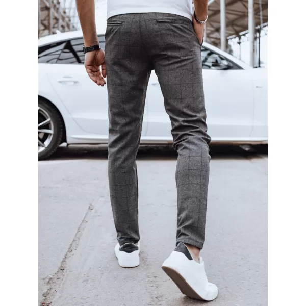  Pánske nohavice DSTREET UX4406 TMAVO ŠEDÁ 