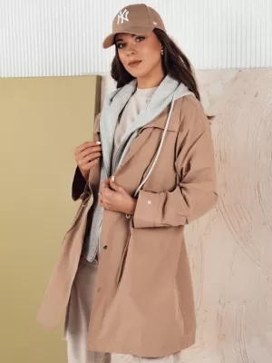 Dámska parka DSTREET LOIRE TY4295 béžová