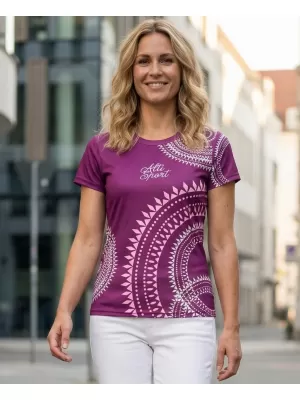 Dámske funkčné tričko premium ALTISPORT VOJ/ALW033TR01 FUCHSIOVÁ