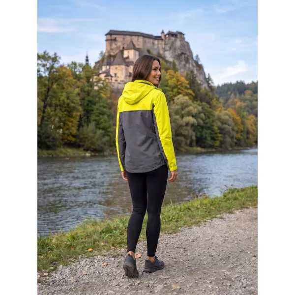  Dámska bunda ALTISPORT NoPrint NP/ALW965 NEON YELLOW 