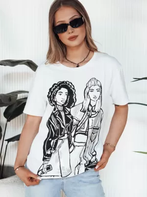 Dámske tričko DSTREET COMIS RY2608 BIELA
