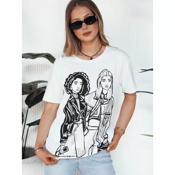  Dámske tričko DSTREET COMIS RY2608 BIELA 