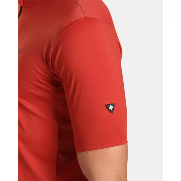  Pánsky cyklo dres KILPI CAVALET-M VM0357KI TMAVO červená 