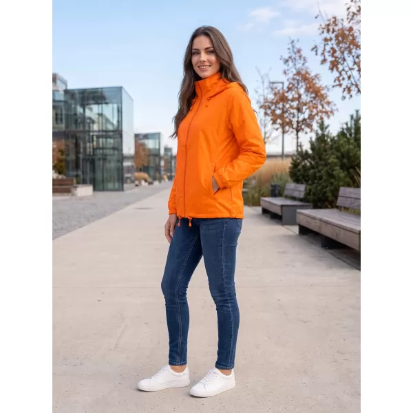  Unisex vetrovka ALTISPORT NP/ALU425 NEON ORANGE 