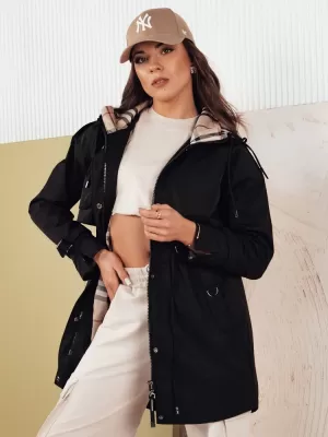 Dámska parka DSTREET MOZA TY4285 ČIERNA