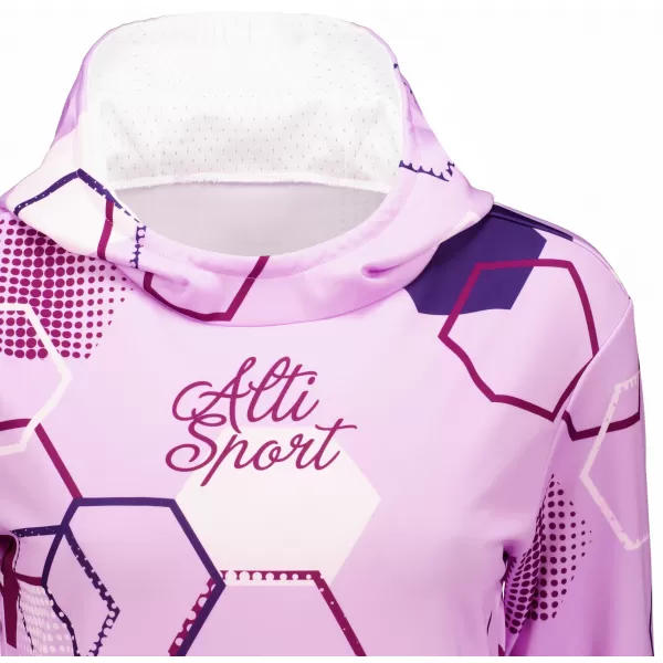  Dámska funkčná mikina premium ALTISPORT VOJ/ALW037MI01 LILA 