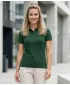 Dámske tričko s golierom ALTISPORT NP/ALW012 DARK GREEN