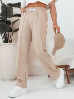 Dámske nohavice DSTREET GLAPPO UY2094 BÉŽOVÁ