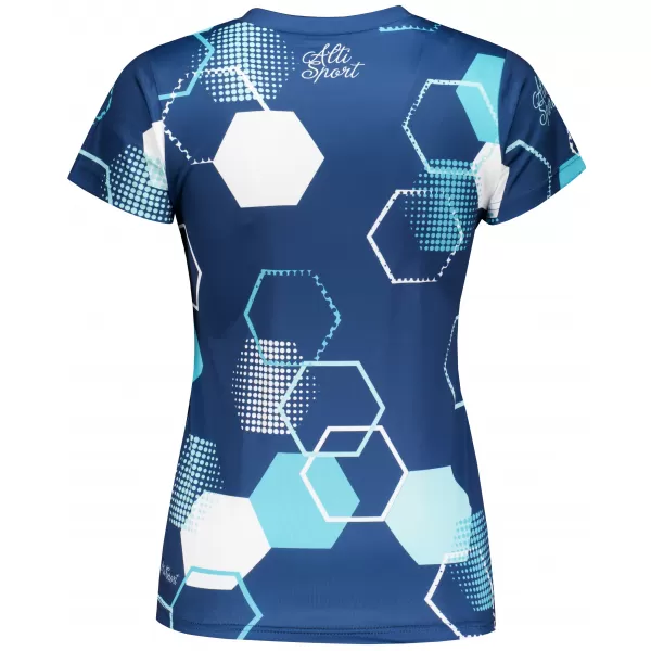  Dámske funkčné tričko premium ALTISPORT VOJ/ALW037TR01 NÁMORNÁ modrá 