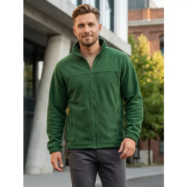  Pánska fleece mikina ALTISPORT NP/ALM105 FĽAŠKOVO zelená 