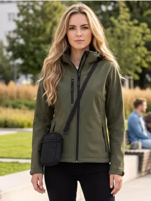 Dámska softshellová bunda ALTISPORT NP/ALW125 MILITARY