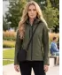 Dámska softshellová bunda ALTISPORT NP/ALW125 MILITARY