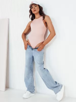 Ženské body DSTREET CLAVELLI RY2488 RUŽOVÁ