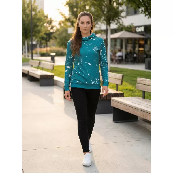  Dámska funkčná mikina premium ALTISPORT VOJ/ALW034MI01 EMERALD 