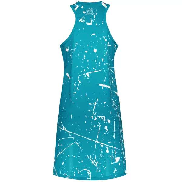  Dámske funkčné tielkové šaty premium ALTISPORT VOJ/ALW034SAT01 EMERALD 