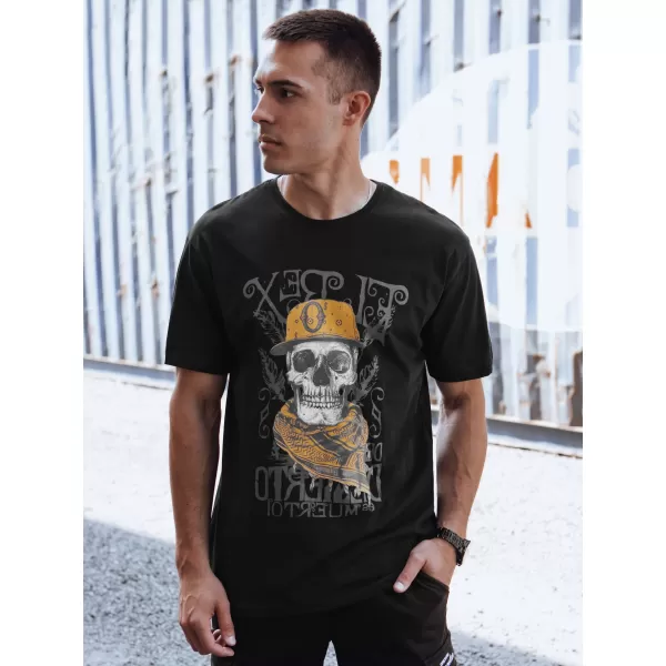  Pánske tričko DSTREET RX5617 ČIERNA 