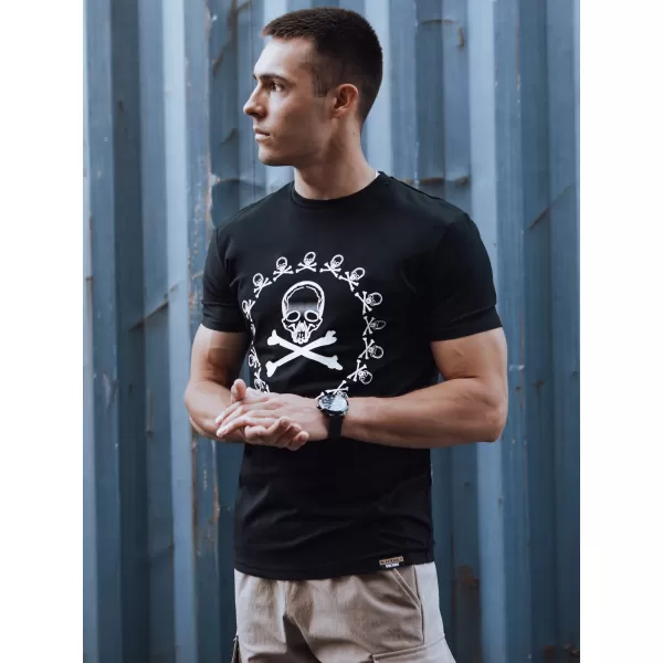  Pánske tričko DSTREET RX5580 ČIERNA 
