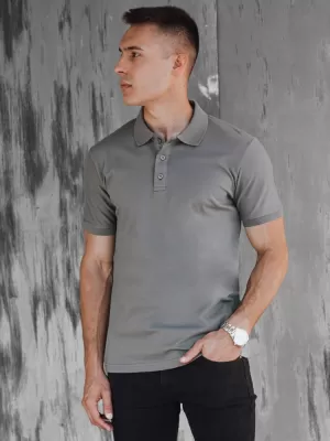 Pánske T -shirt s golierom DSTREET PX0599 Dark BLUE