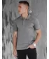 Pánske T -shirt s golierom DSTREET PX0599 Dark BLUE