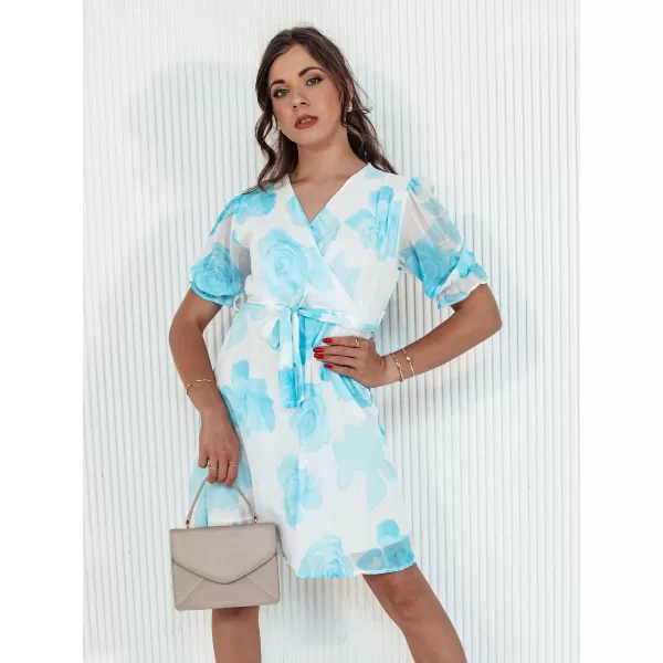  Dámske šaty dstreet lilianna ey2507 biela 