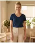 Dámske tričko ALTISPORT NoPrint NP/ALW107 NÁMORNÁ modrá