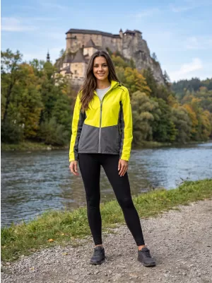 Dámska bunda ALTISPORT NoPrint NP/ALW965 NEON YELLOW