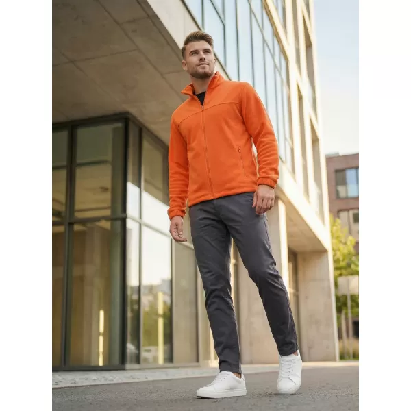  Pánska fleece mikina ALTISPORT NP/ALM105 oranžová 