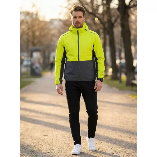  Pánska bunda ALTISPORT NoPrint NP/ALM835 NEON YELLOW 