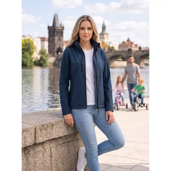  Dámska softshellová bunda ALTISPORT NP/ALW125 NÁMORNÁ modrá 