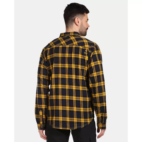  Pánska košeľa KILPI FLANNY-M VM0380KI žltá 