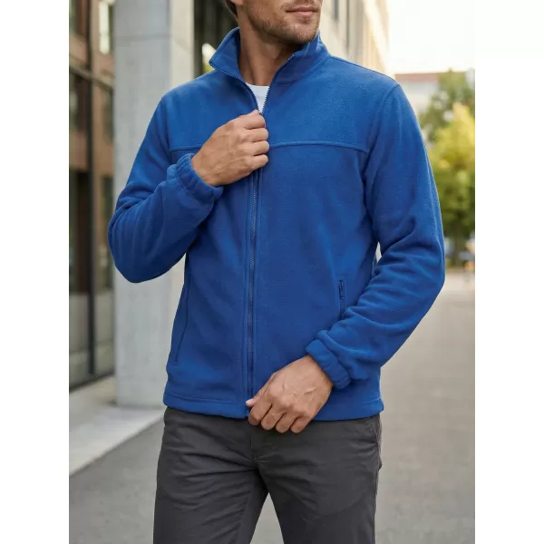  Pánska fleece mikina ALTISPORT NP/ALM105 KRÁĽOVSKÁ modrá 