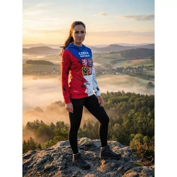  Dámska mikina premium ALTISPORT x CZE VOJ/ALW032MI01 ZNAK 