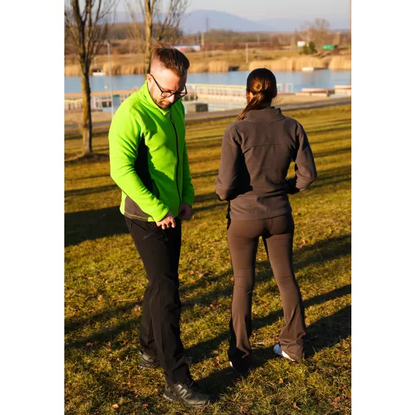  Dámska fleecová mikina ALTISPORT NoPrint NP/ALW405 EBENOVO SIVÁ 