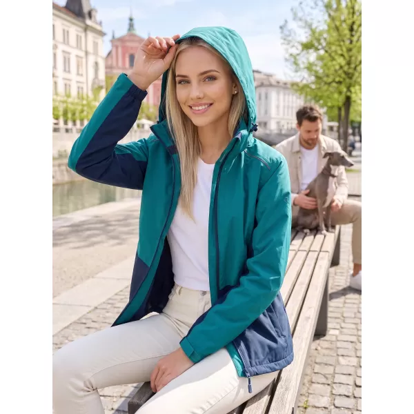  Dámska bunda ALTISPORT NoPrint NP/ALW935 EMERALD 