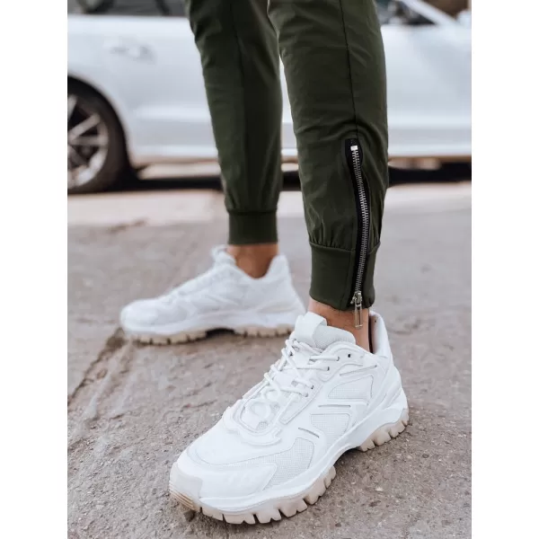  Pánske tepláky DSTREET UX4310 ZELENÁ 