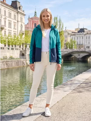 Dámska bunda ALTISPORT NoPrint NP/ALW935 EMERALD