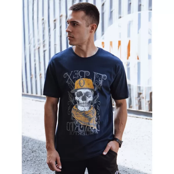  Pánske tričko DSTREET RX5618 TMAVO MODRÁ 