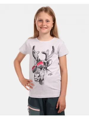 Dievčenské tričko KILPI MALGA-JG VJ0372KI biela